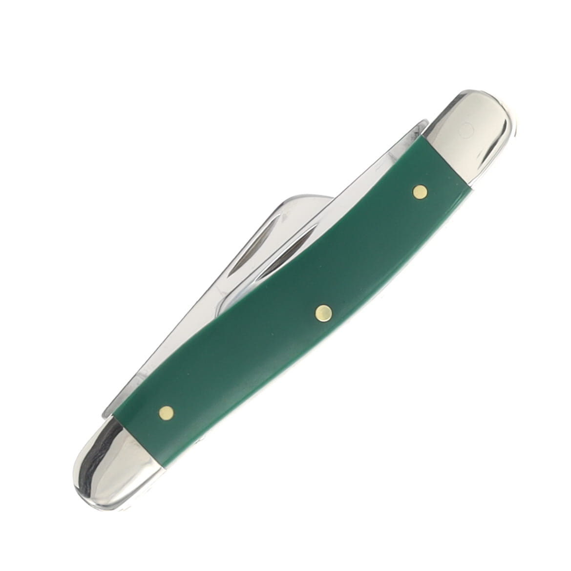 Case XX Spruce Green Smooth Synthetic Medium Stockman Folding