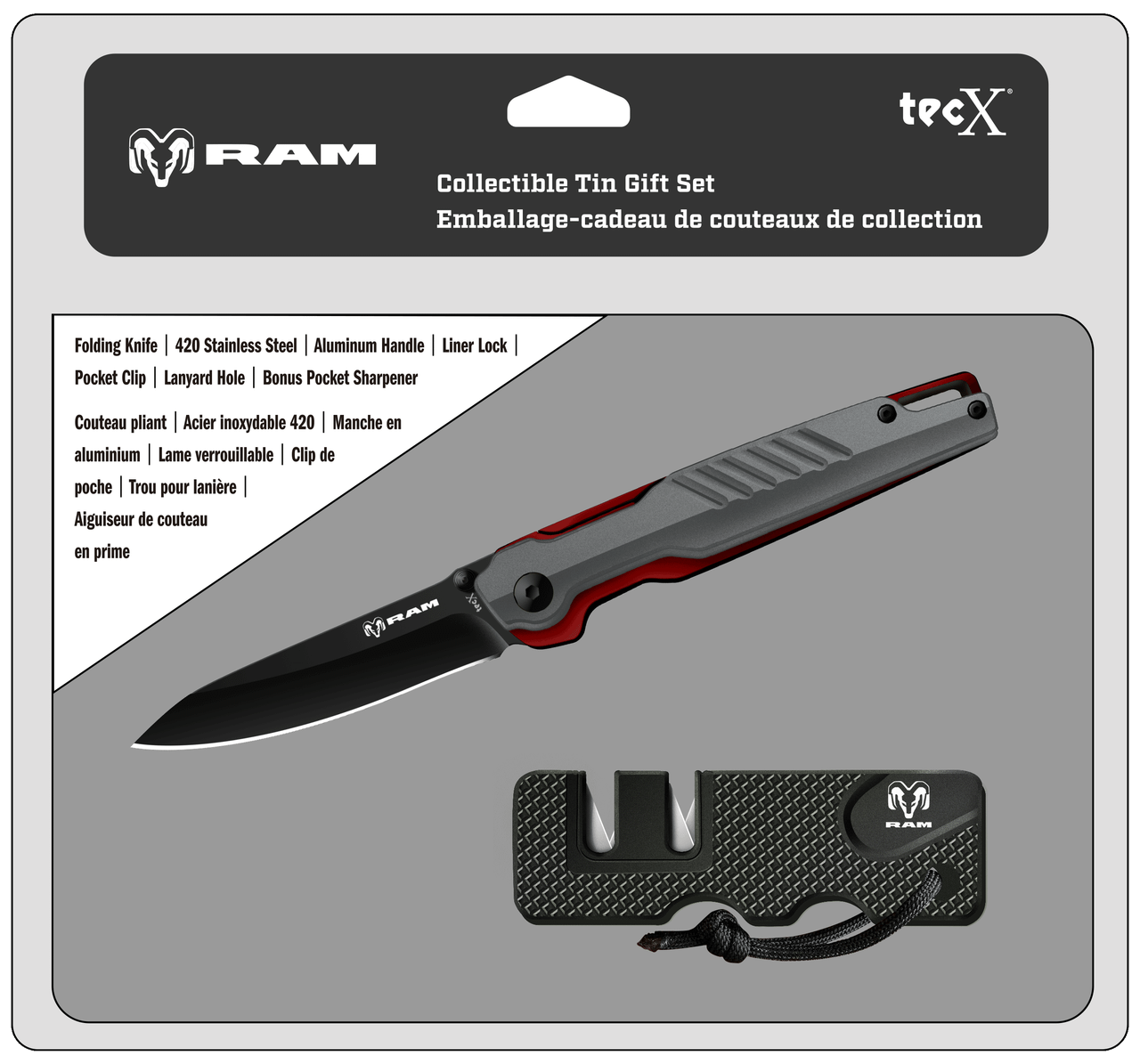Tec X - Ram Licensed Collectible Tin Gift Set CA71321