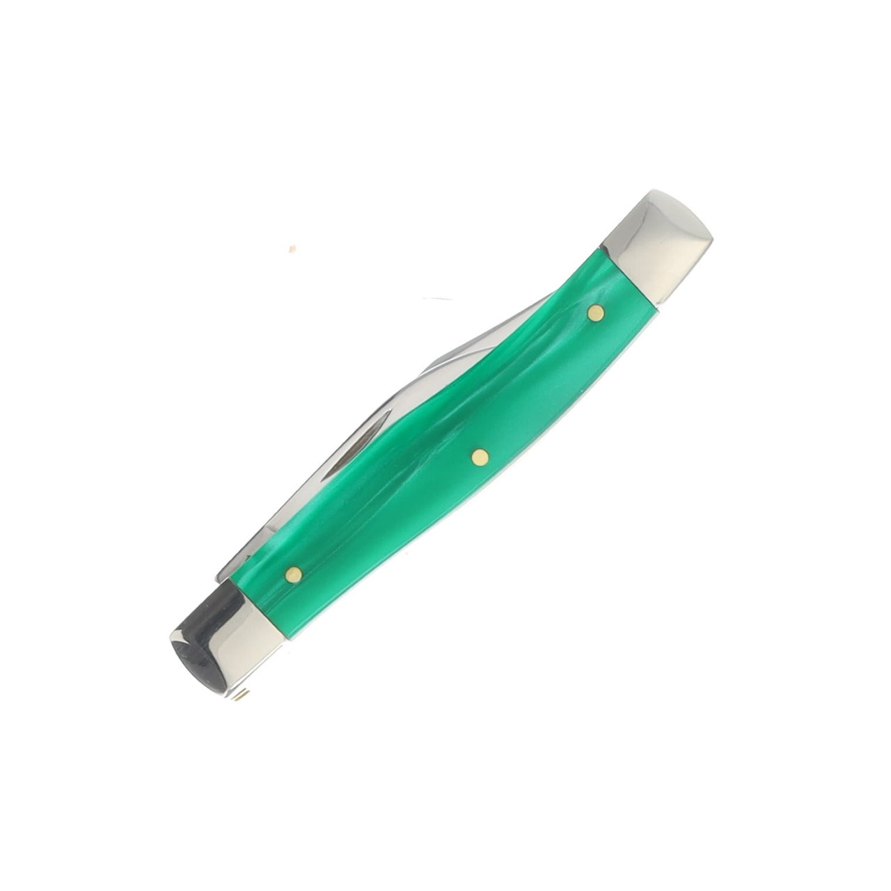 Case XX Green Pearl Kirinite Medium Texas Jack Folding Knife