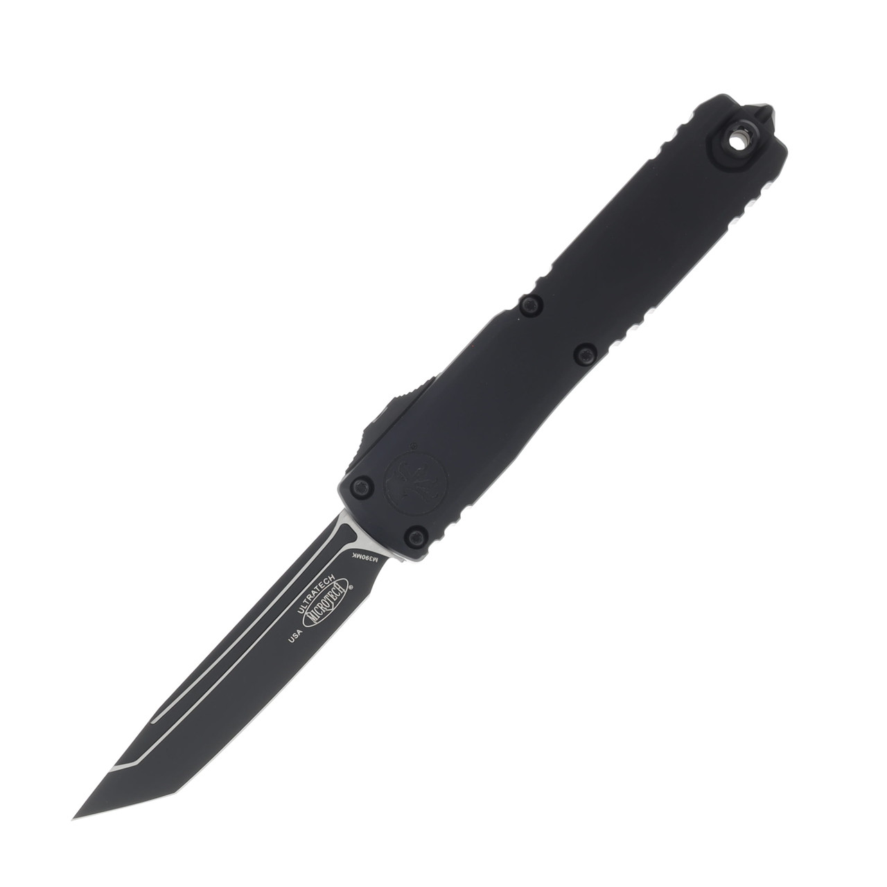 MICROTECH ULTRATECH GEN III ZBP T/E STANDARD BLACK TACTICAL AUMT11231T. front