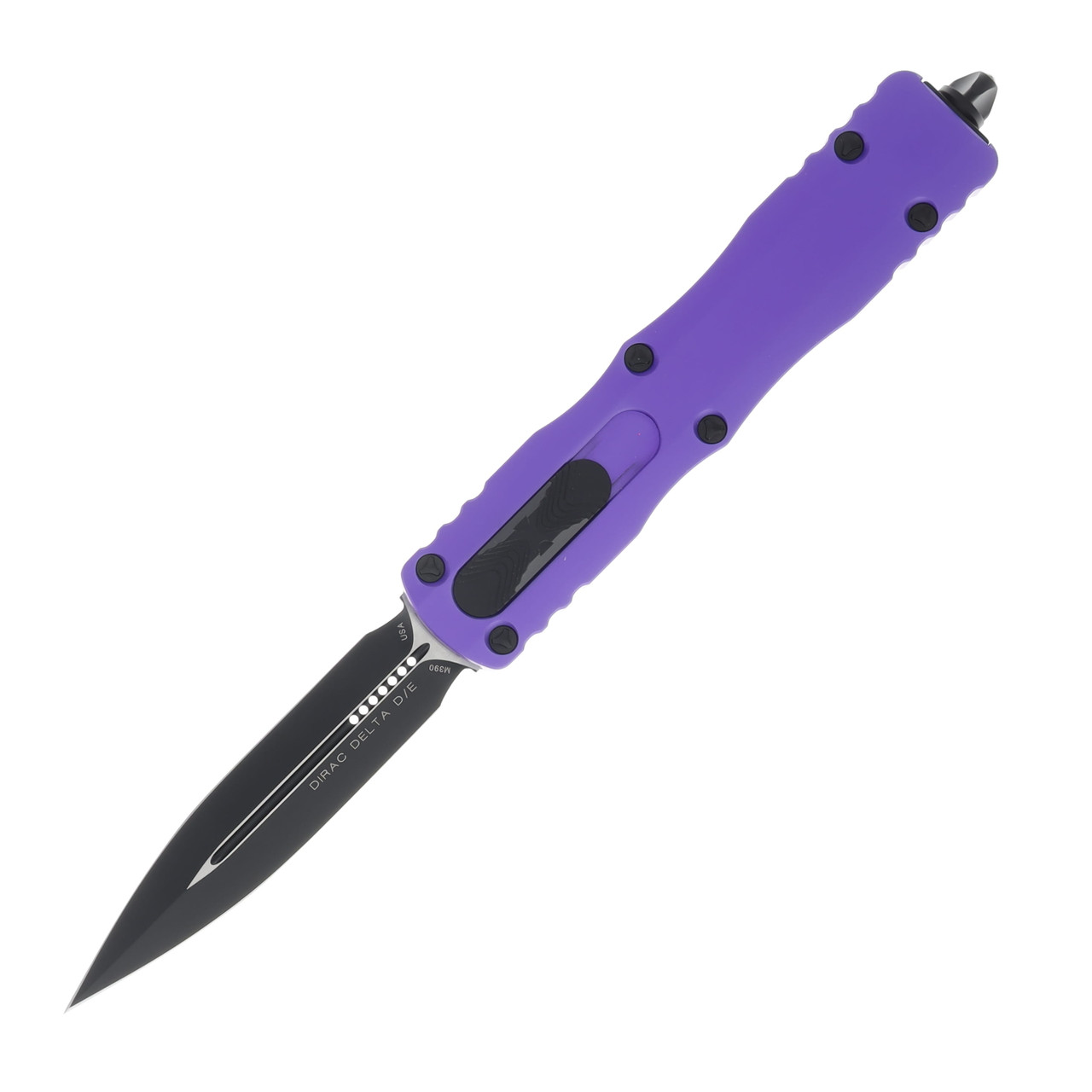 MICROTECH DIRAC DELTA D/E BLACK STANDARD PURPLE AUMT2271PU. front