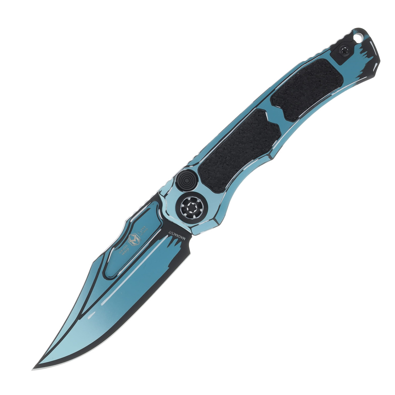 Heretic Wraith Auto Bowie Cel Shade Turquoise H002-CS-TQ - Smoky