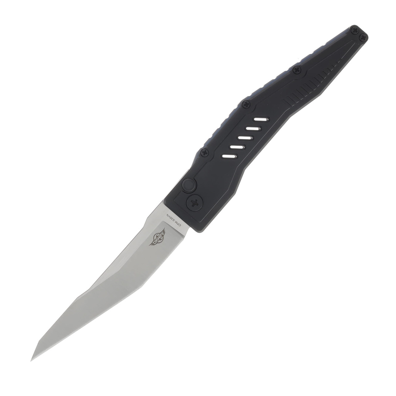 OKNIFE Mettle 3 Folding Pocket Knife Black METTLE3BK