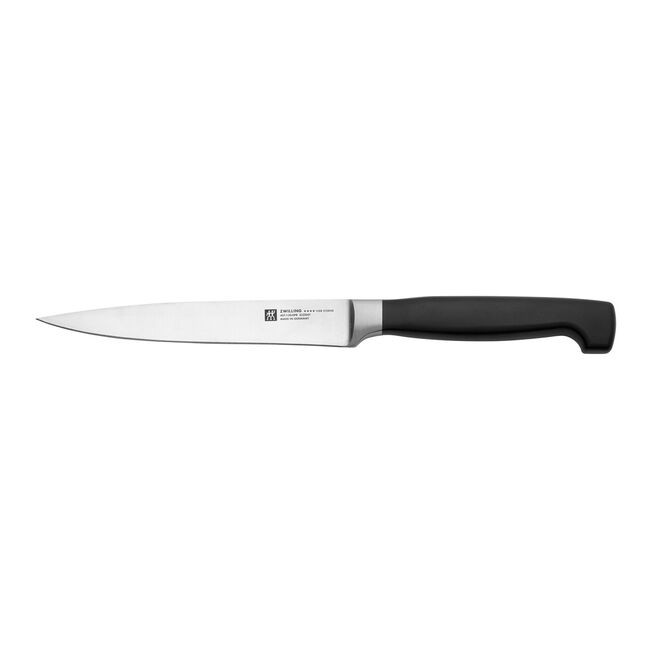 Henckels Zwilling Knives Four Star Utility Knife 5in Plain Blade Slicer 1034603