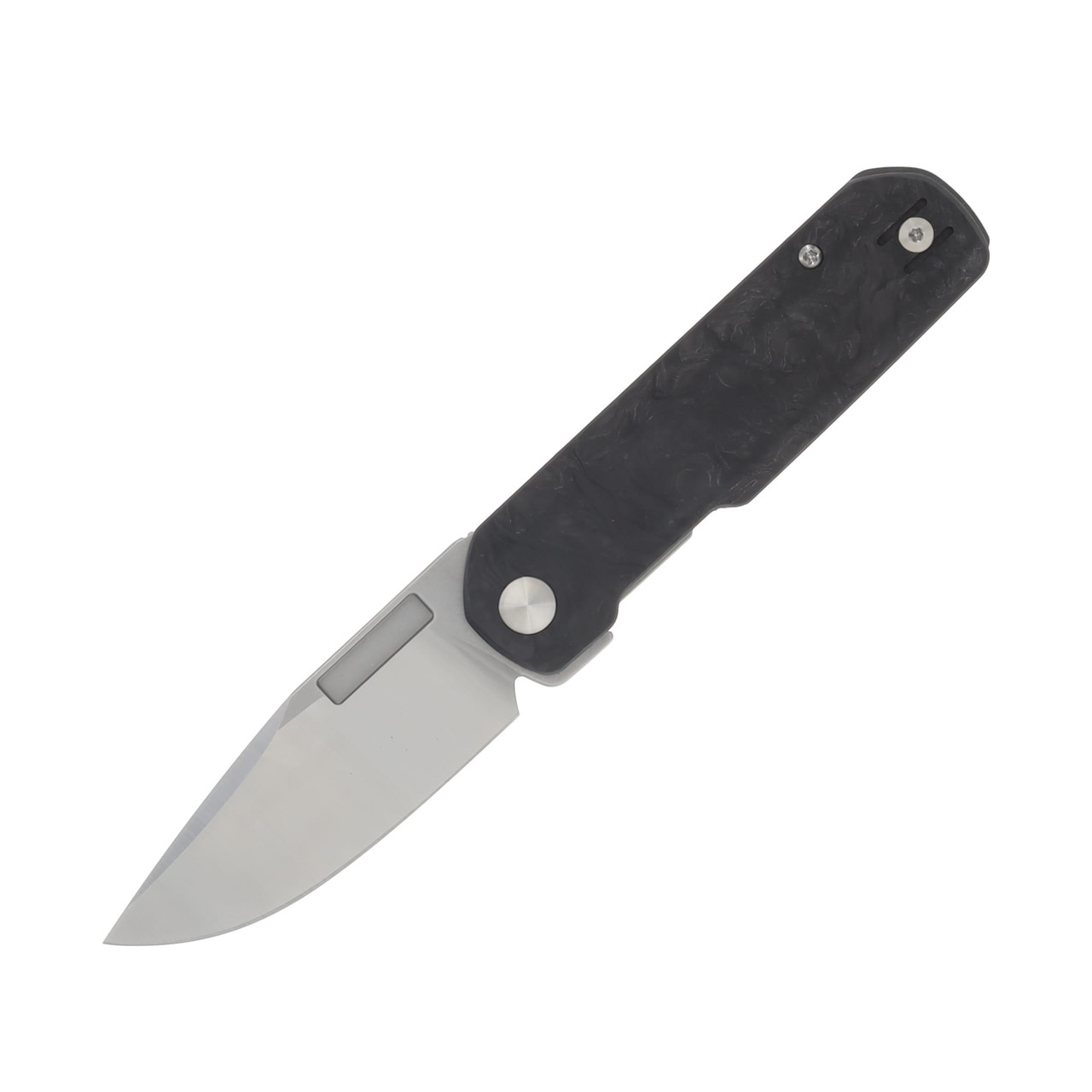 Vero Engineering Avid 1 Marbled 3.25 Inch Plain Belt Satin Drop Point V-AB-MBMCF-2244-S