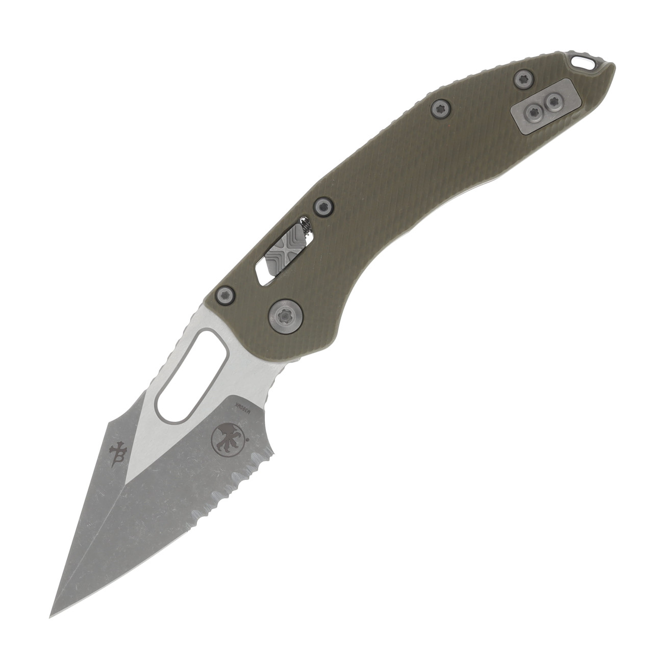 Microtech Stitch RAM-LOK Half Serrated Apocalyptic Standard/OD