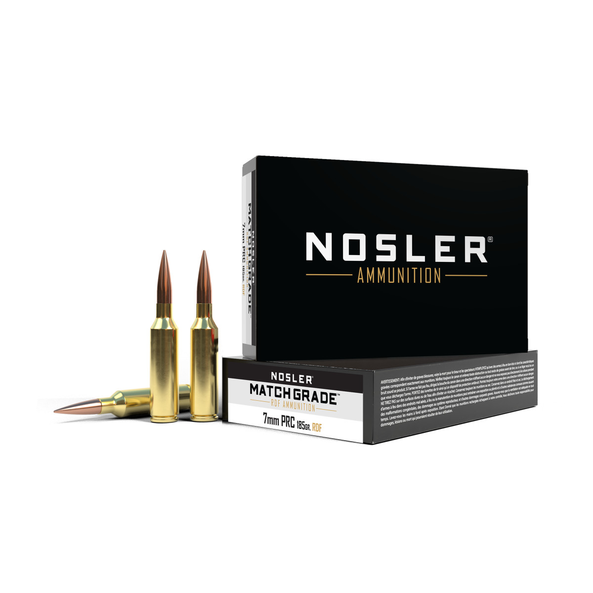 Nosler Match Grade 7mm PRC 185gr RDF 20 Rounds