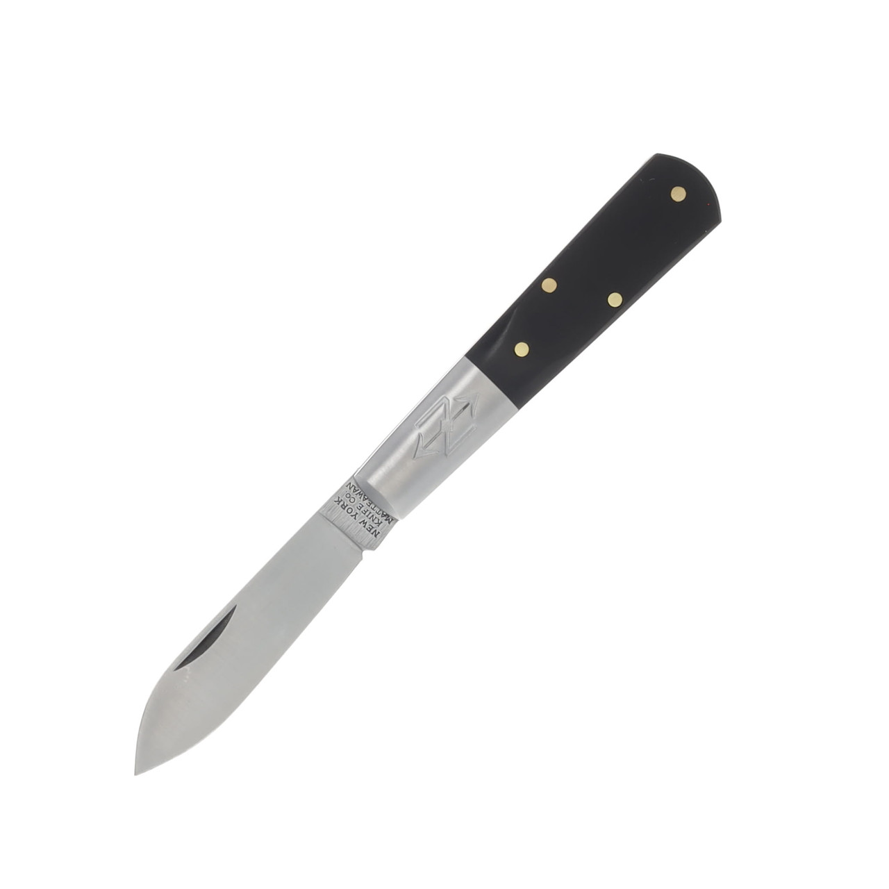 New York Knife Co. Smooth Ebony Wood 1-Bld Barlow NYK1506-E