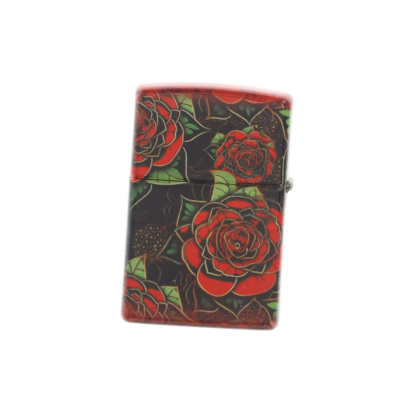 Zippo Lighter 540 Fusion Rose Design Tumbled Brass Patterns Collection