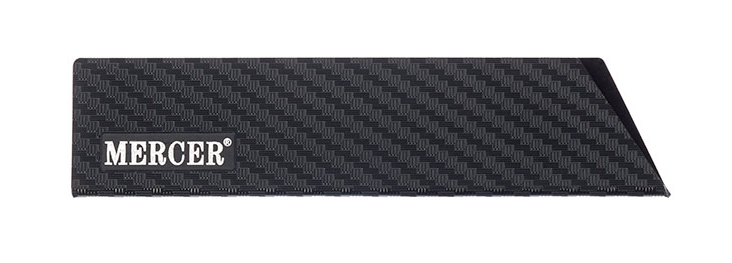 Mercer Sport Felt Lined Knife Guard 8in X 2in Black Geometric Pattern M33515P