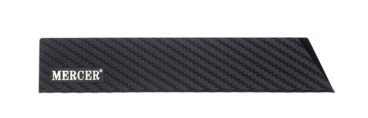 Mercer Sport Felt Lined Knife Guard 10in X 2in Black Geometric Pattern M33516P