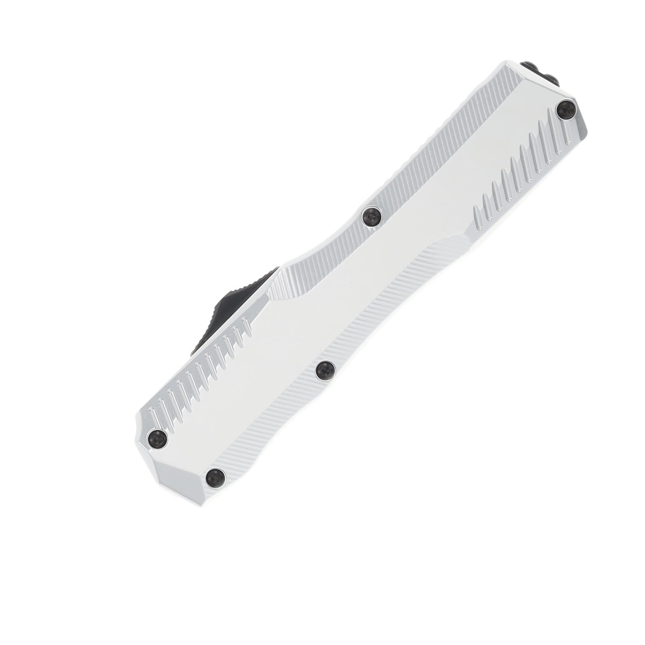 Kershaw Auto Out The Front Livewire Raw Aluminum Handle Black