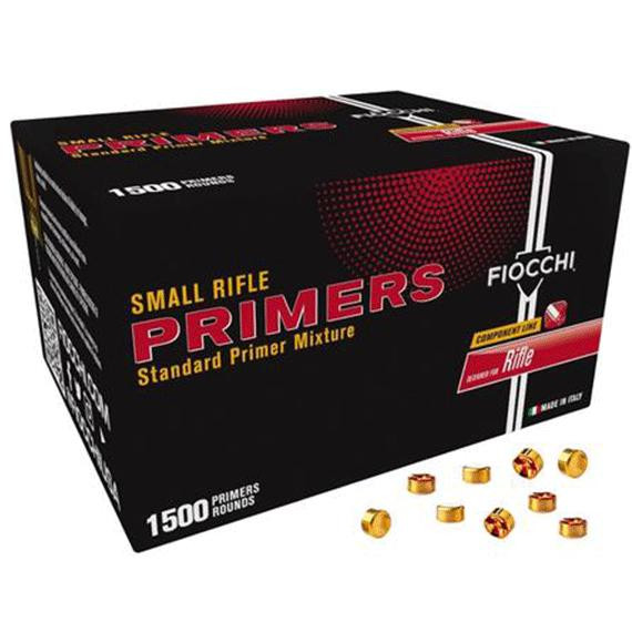Fiocchi Ammo Small Rifle Primers 1500 Rounds PRSRFMMG