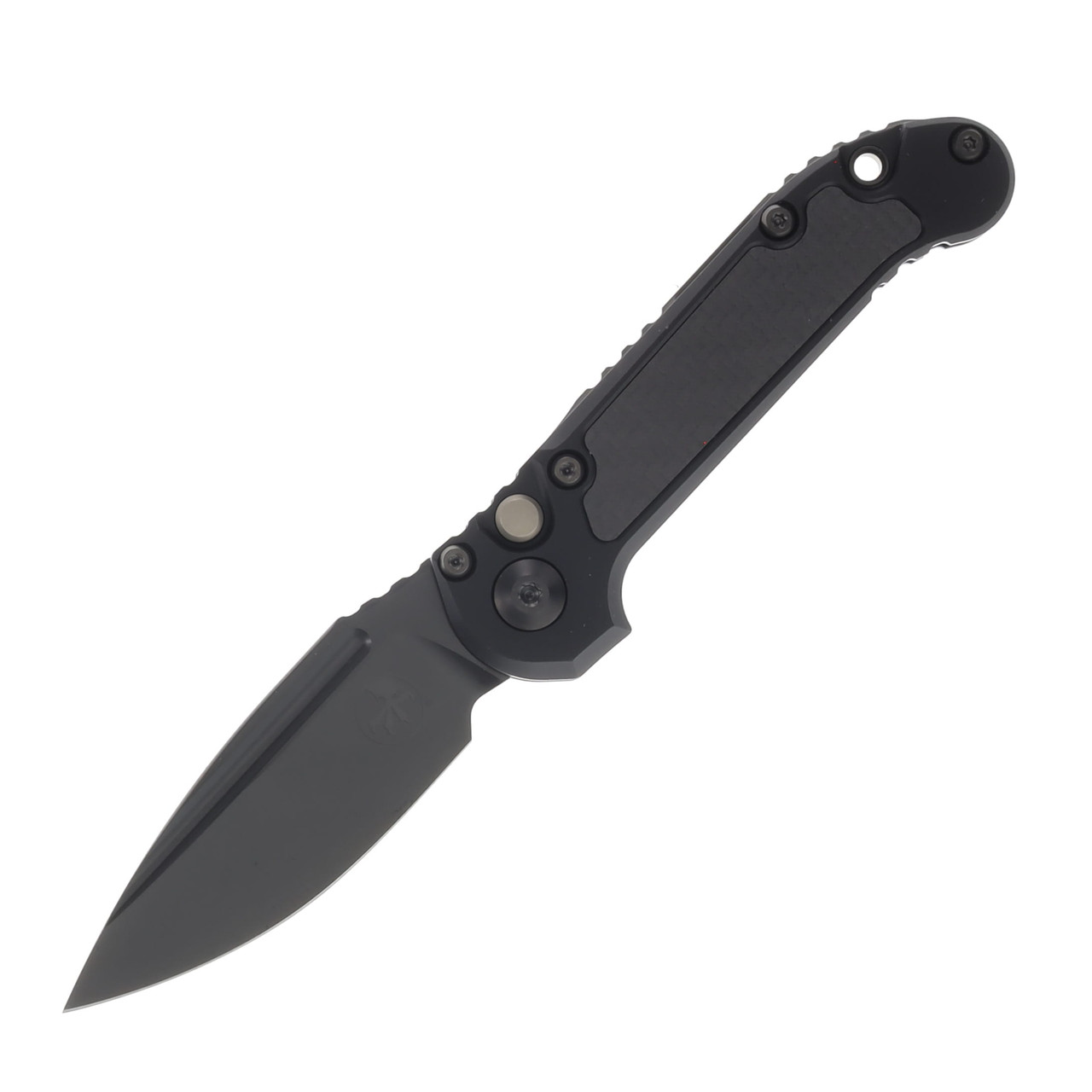 MICROTECH LUDT GEN III S/E STANDARD DLC CARBON FIBER INLAY SIGNATURE SERIES MT11351DLCTCFIS