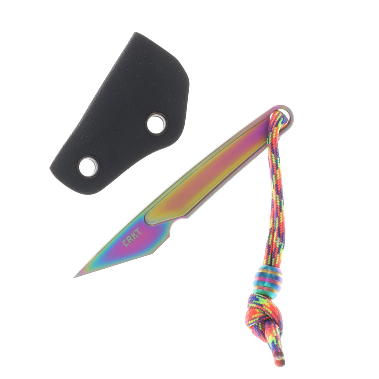 CRKT HangTi Fixed Iridescent CR7065P - Smoky Mountain Knife Works