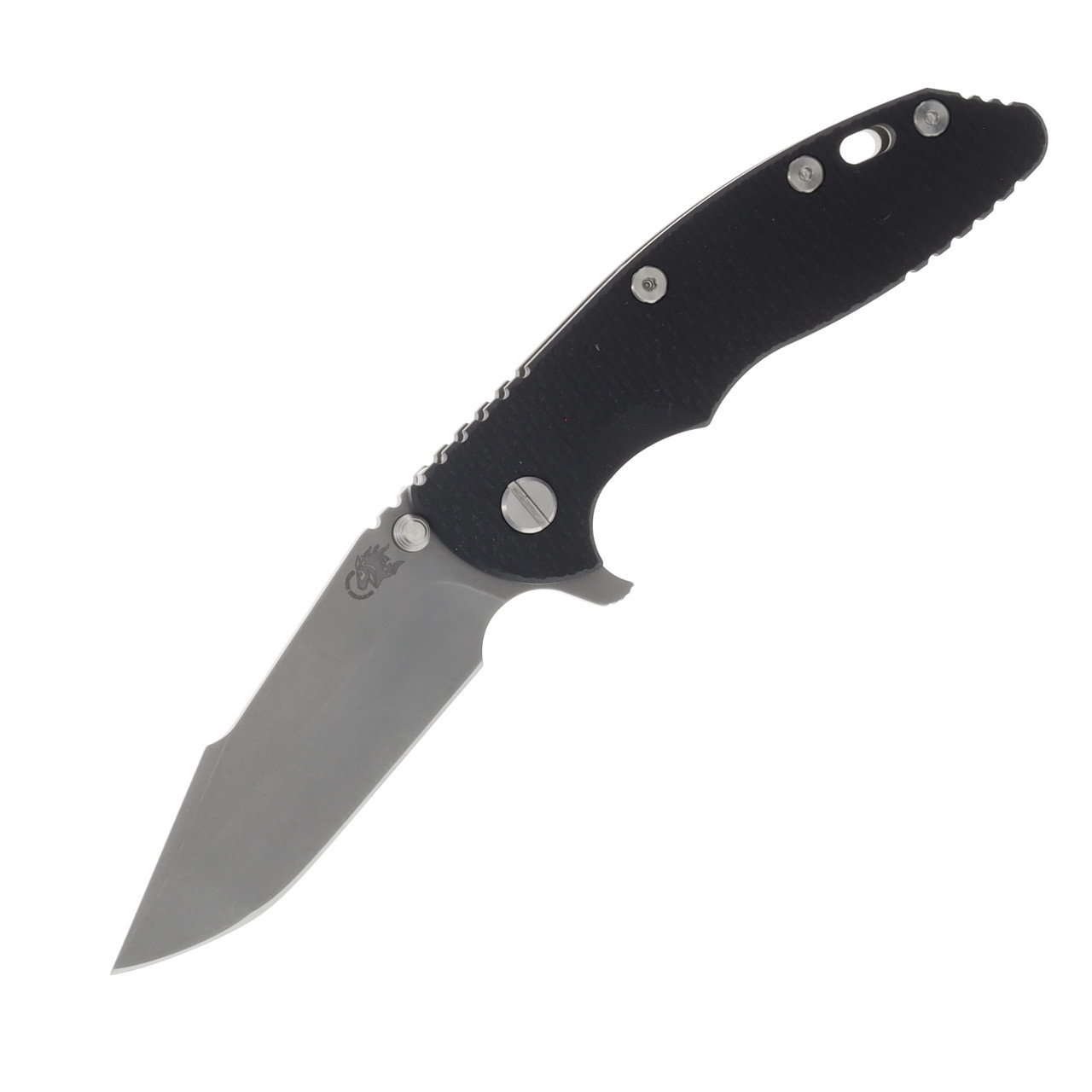 Hinderer XM-18 Folding Knife 3.5in Plain Working Finish Harpoon Spanto KXM35HSTWWFBK