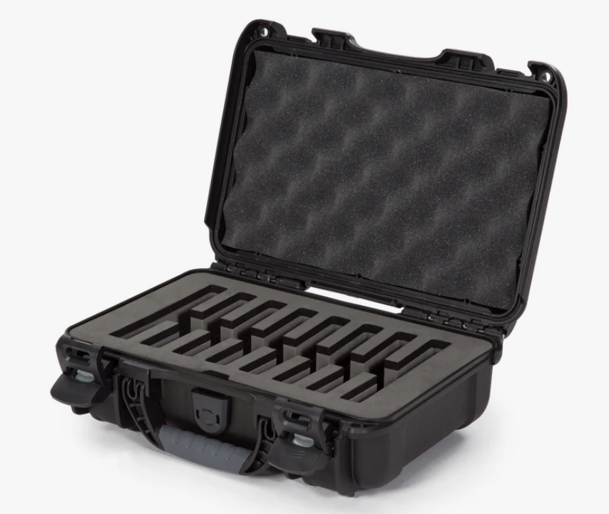Nanuk 909 8-Knife Waterproof Case NNK90980BK8