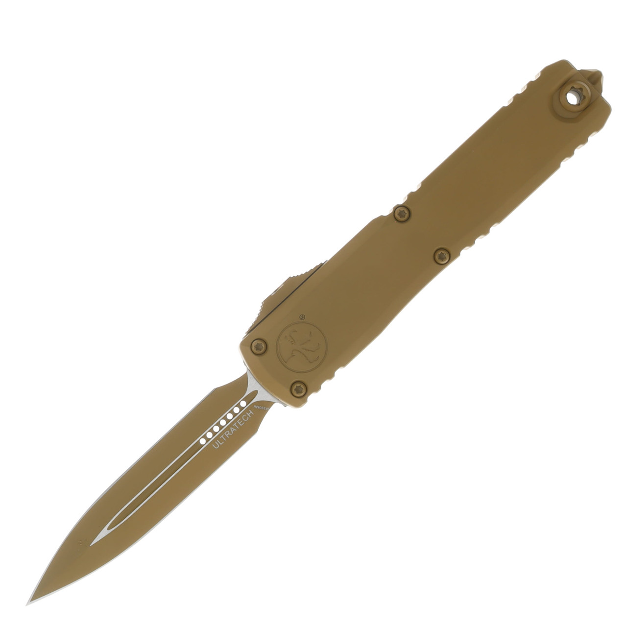 Microtech Ultratech GEN III OTF Auto ZBP D-E Standard Cerakote RAL-8000 AUMT11221CRA