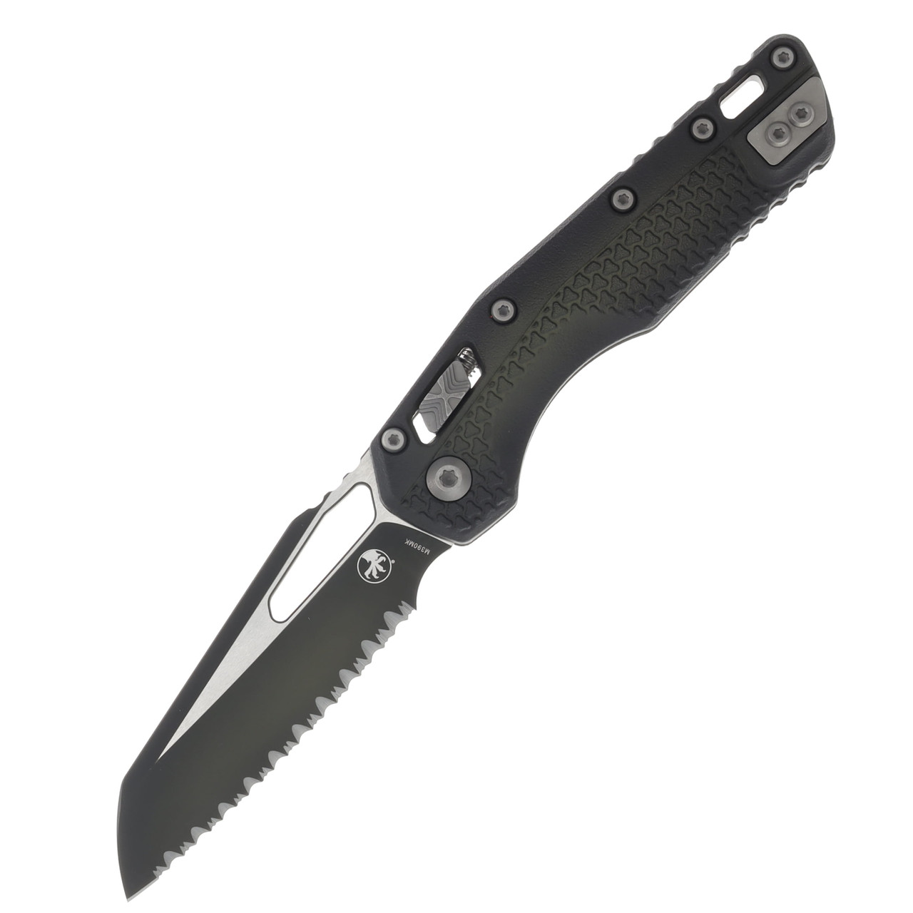 Microtech MSI Folding Knife S/E Full Serrate Polymer Faded Bazooka MT210T3PMFBO