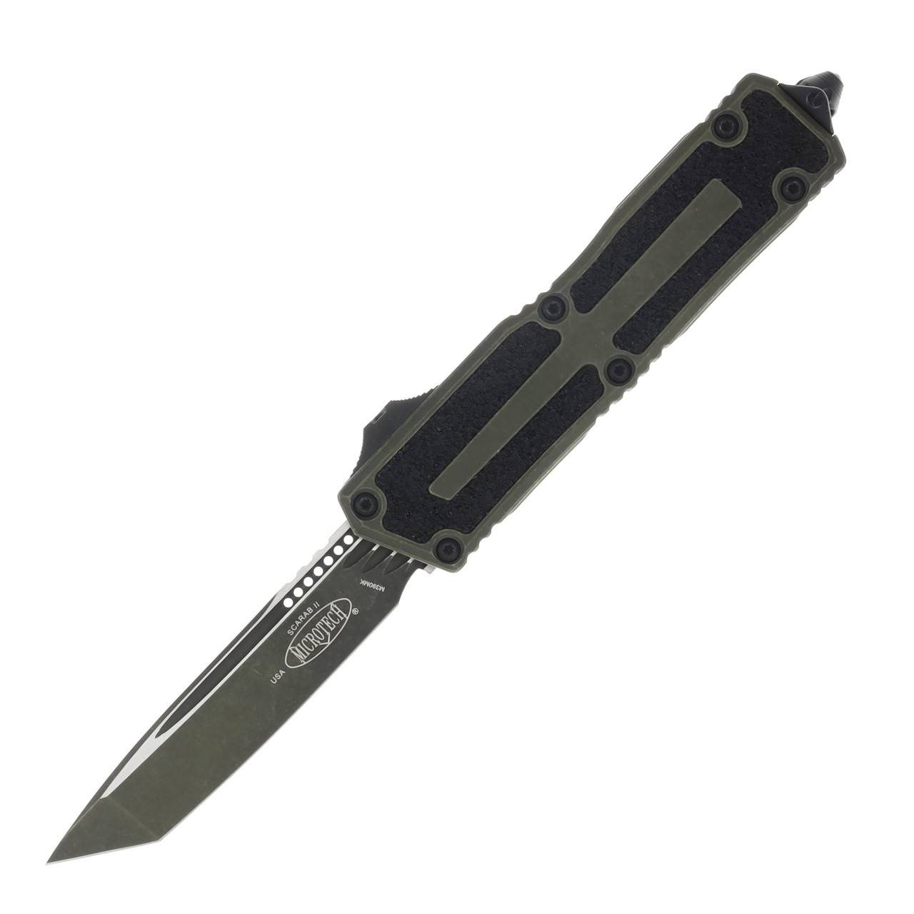 MICROTECH SCARAB II GEN III T/E STANDARD WEATHERED GRENADE GREEN AUMT12791WGG