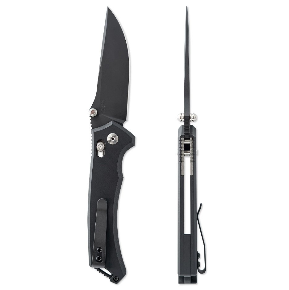 Toor Draper AXIS Lock Folding Knife SOCOM Black Magnacut/G-10 DRAPERSB