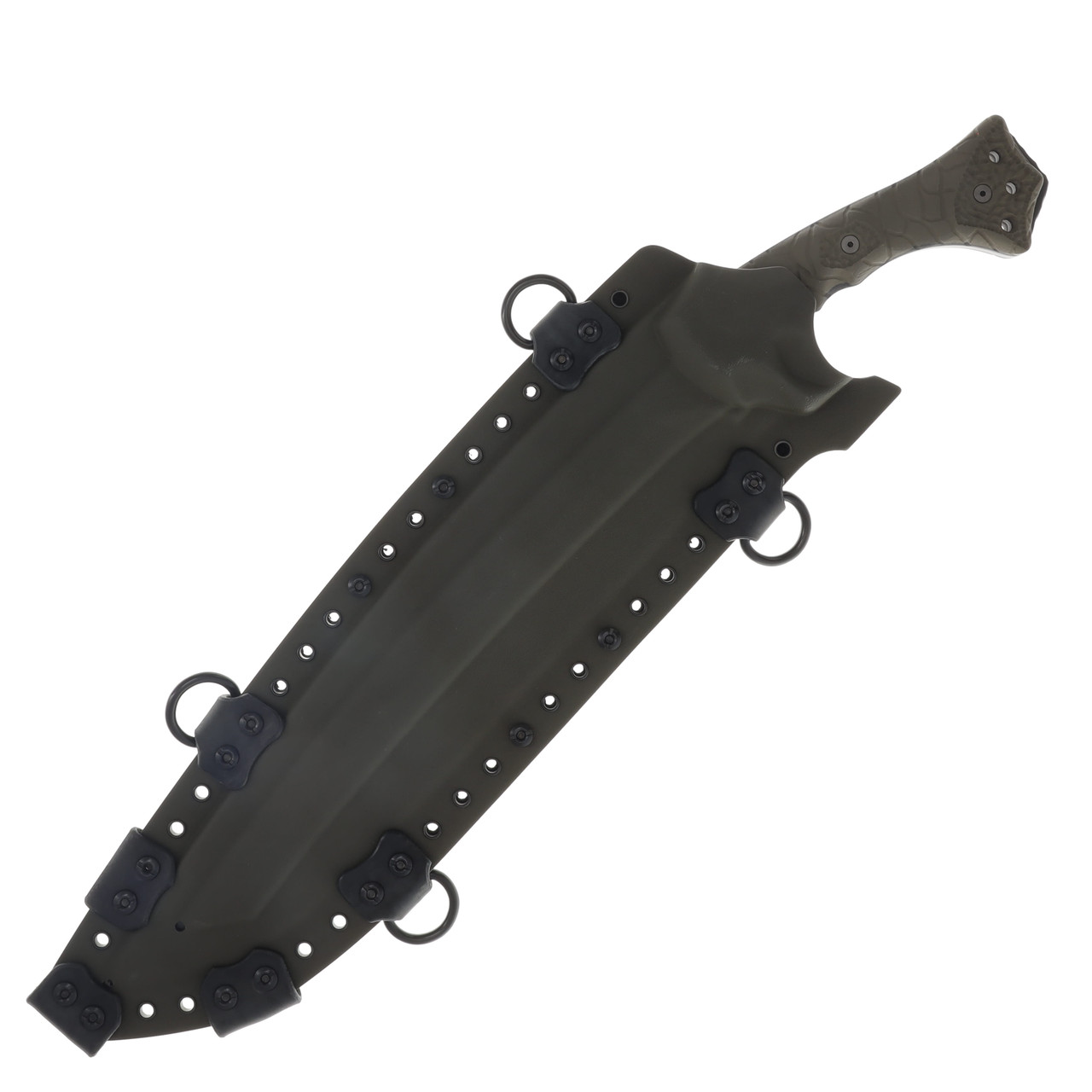 Miller Bros Blades OD Green Sheath OD Green Handle M-19ODSODH