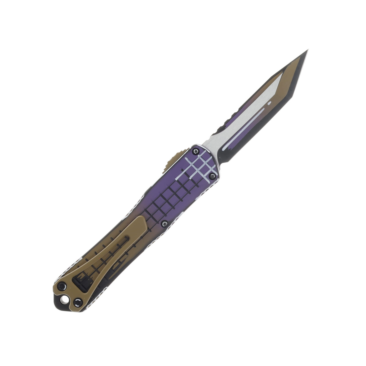 Heretic Manticore S SMKW Exclusive OTF Automatic Tanto Cel Shaded