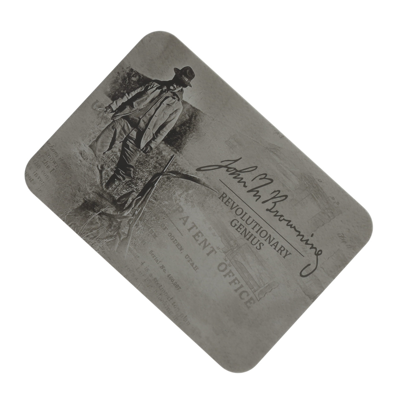 Browning John M Browning 3pc Combo Tin 3220576 - Smoky Mountain
