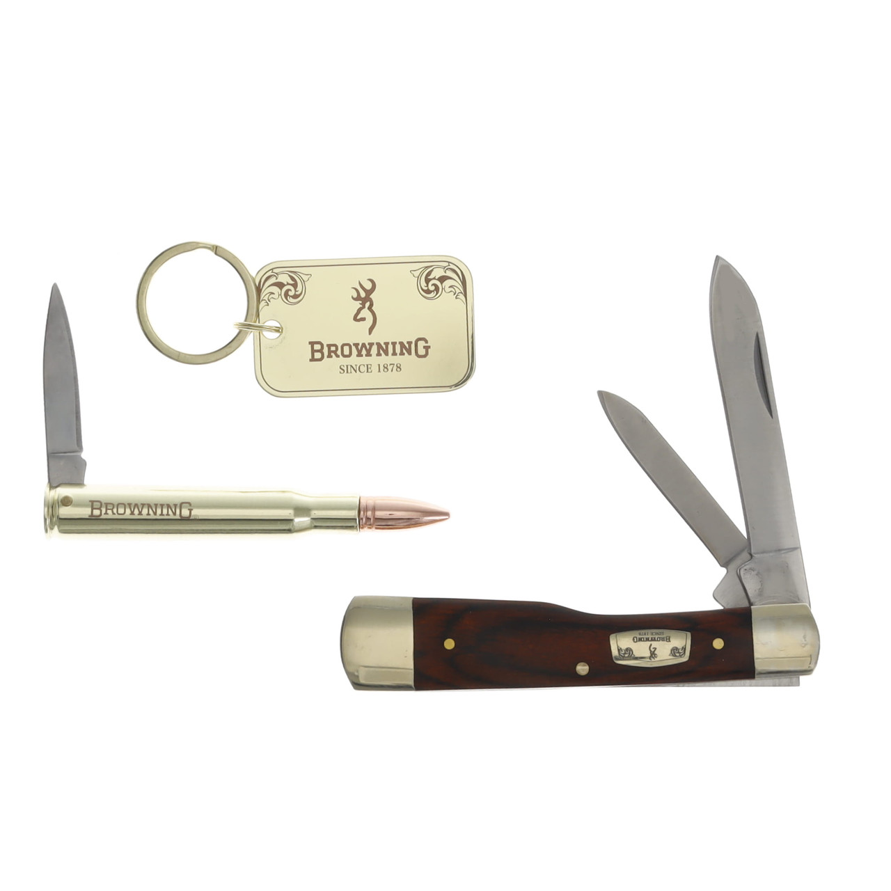 Browning John M Browning 3pc Combo Tin 3220576 - Smoky Mountain