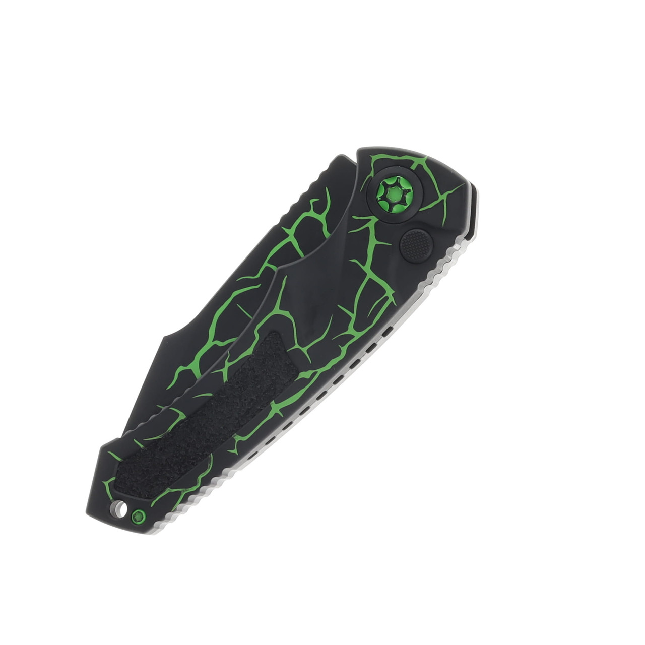 Heretic Pariah Magma Automatic Knife Toxic Green Magnacut H048-MAG
