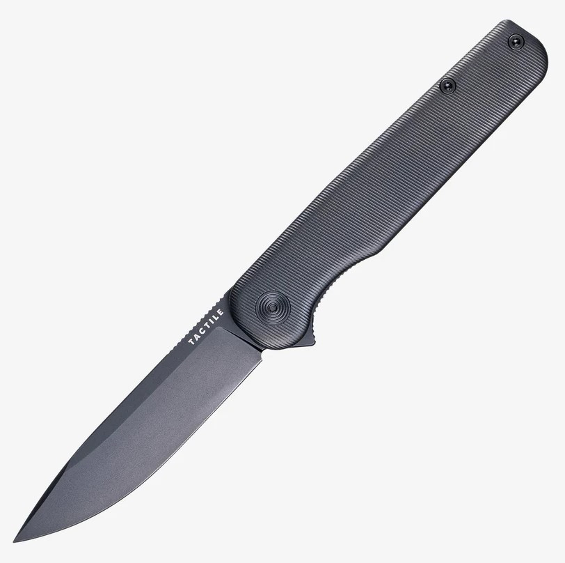 Tactile Rockwall Flipper Folding Knife Magnacut/DLC Titanium 20-RW-MCDL-TTDL