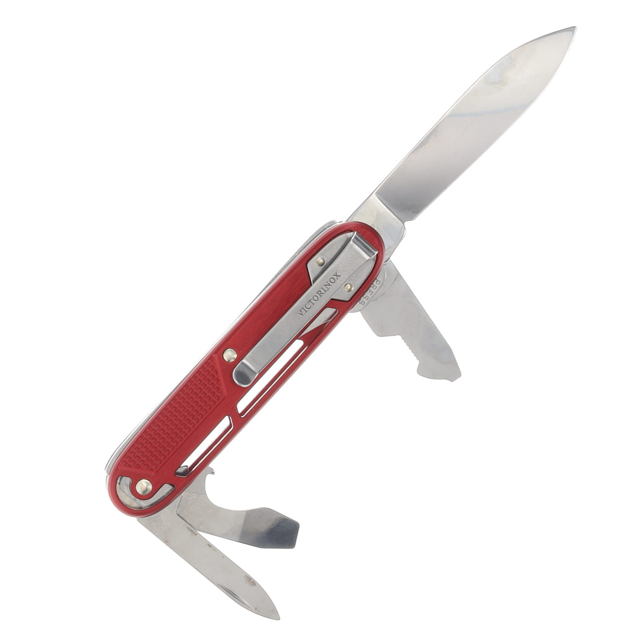 Victorinox Refined Alox Collection Synergy Folding Multi-Tool Red
