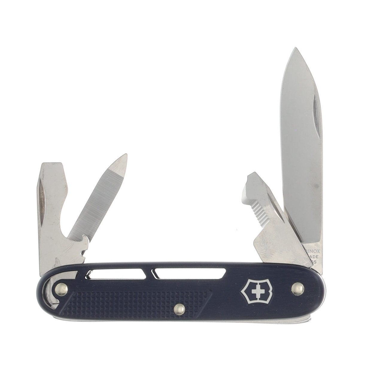 Victorinox Refined Alox Collection Synergy Folding Multi-Tool Blue Alox V0821622