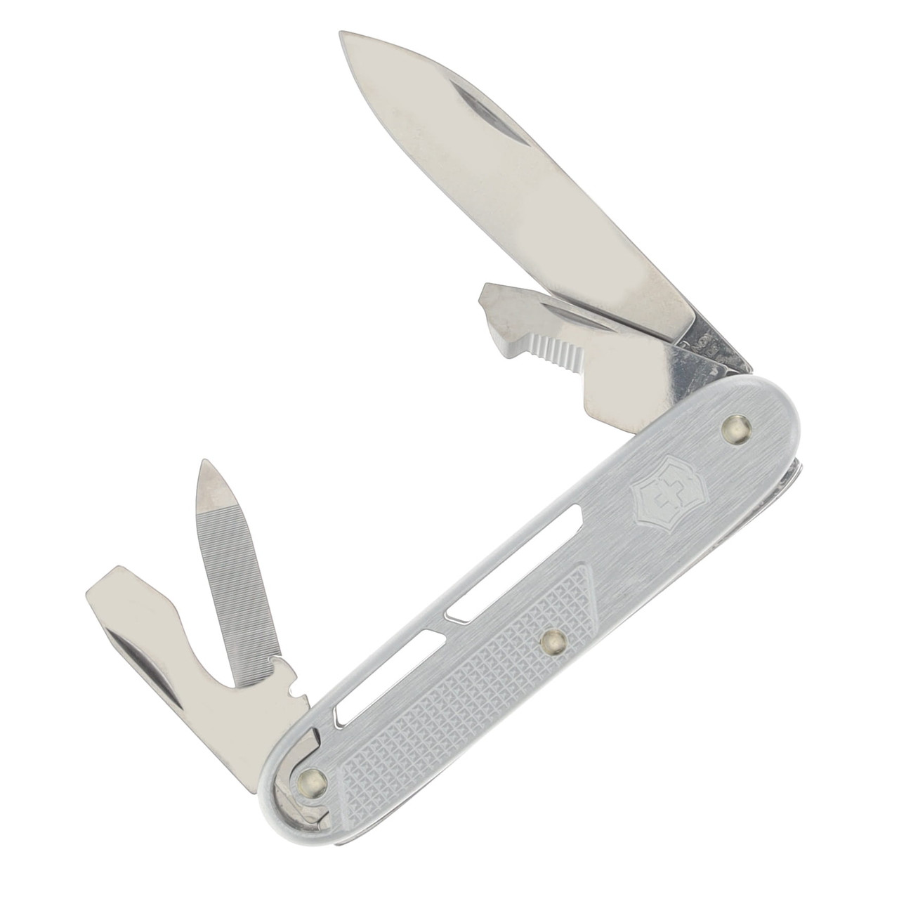 Victorinox Refined Alox Collection Synergy Folding Multi-Tool Silver Alox V0821626