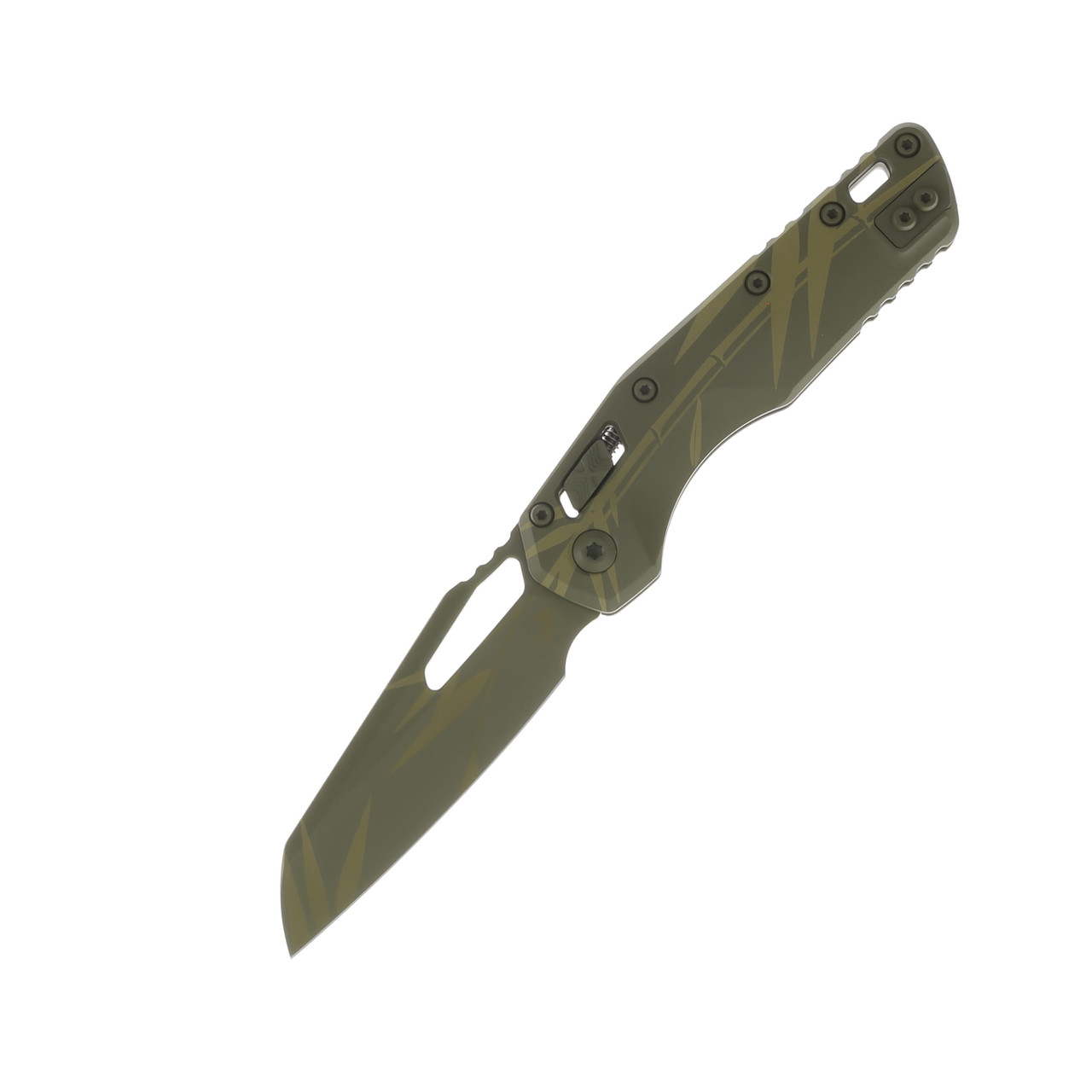 Microtech MSI S/E Folding Knife Standard Cerakote Bamboo MT2101CAM