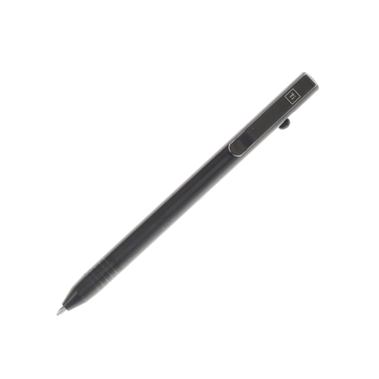 Big I Design Slim Bolt Action Pen Titanium Black BIGI05