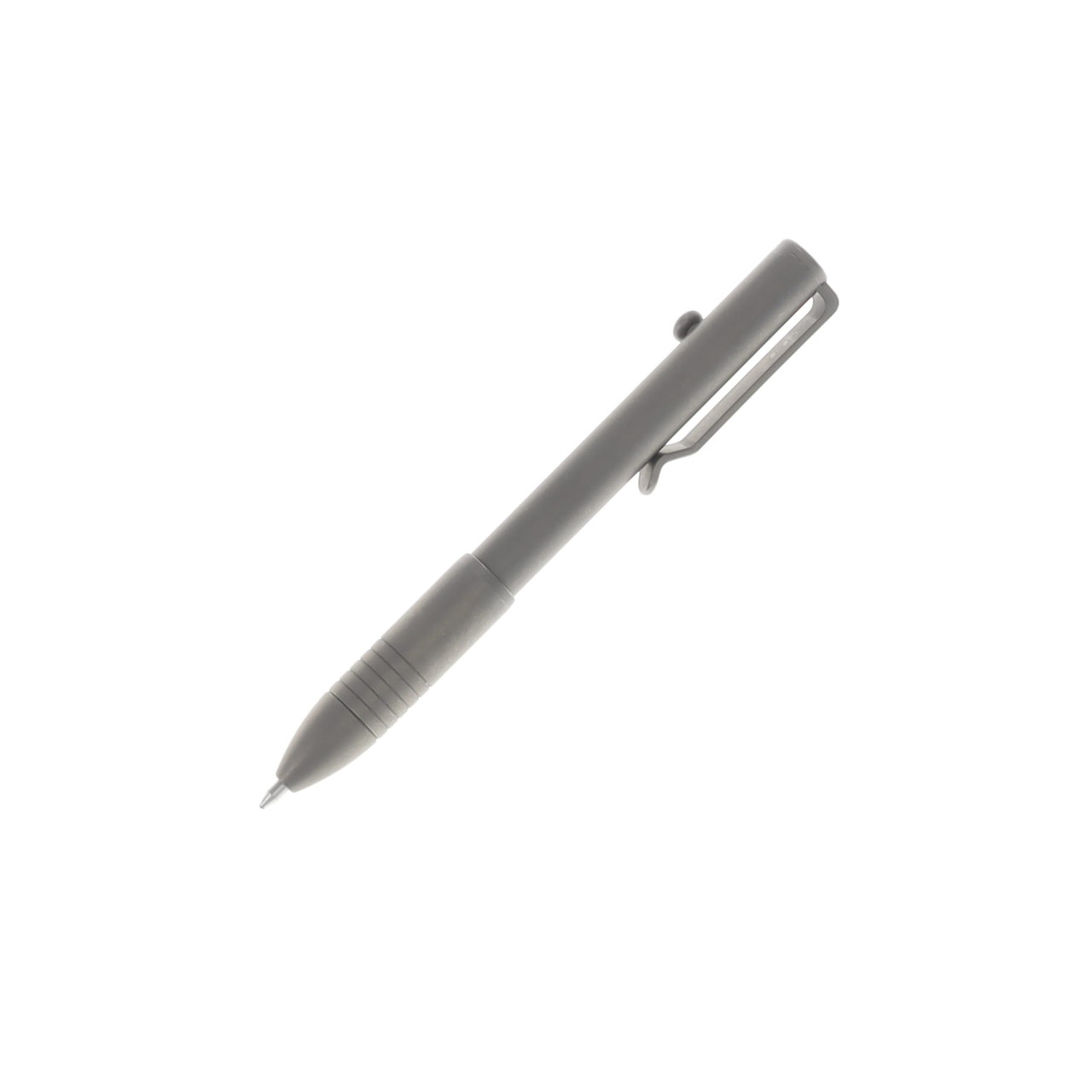 Big I Design Bolt Action Pen Titanium Stonewashed BIGI35