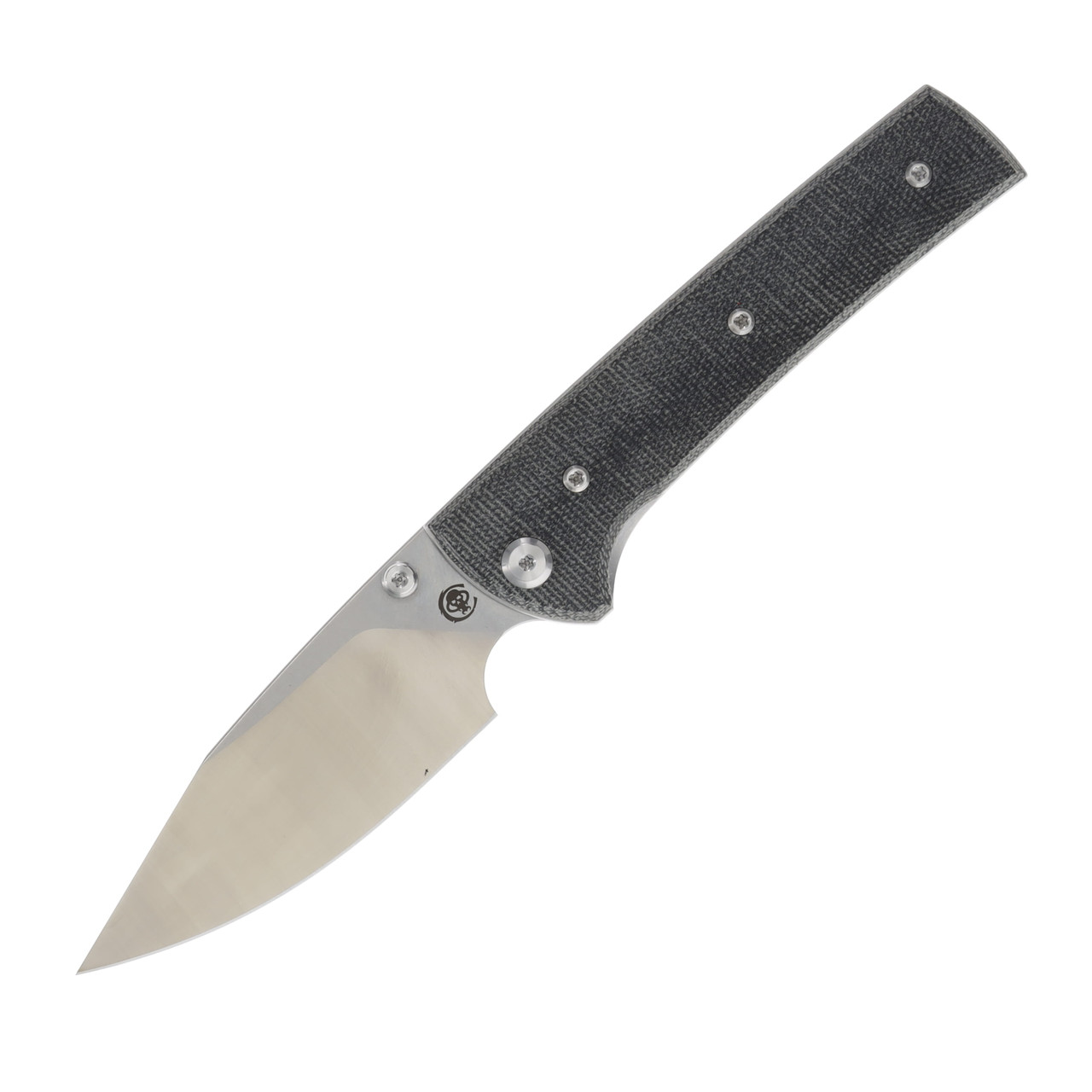 Chaves Scapegoat 229 Folding Knife Black Canvas Micarta Handle SW