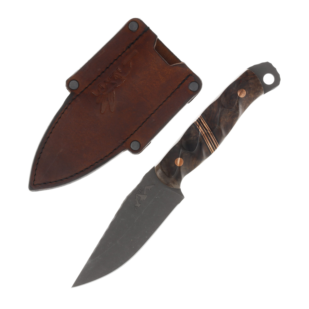 Half Face Blades SMKW Exclusive Crow Jr Fixed Blade Chechen
