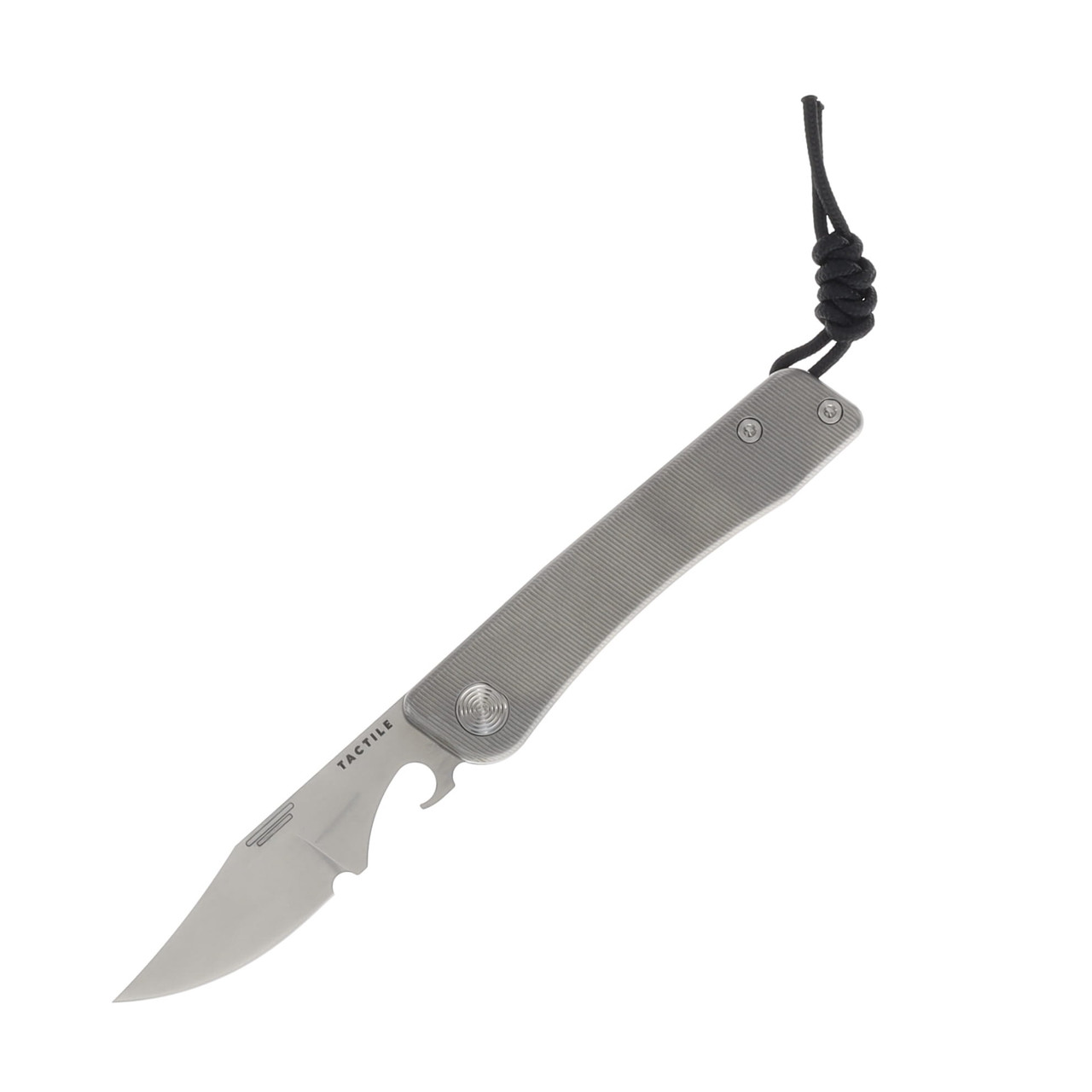 Tactile Bexar Bottle Opener Magnacut/Titanium Folding Knife 20-BXB-MC01-TT01