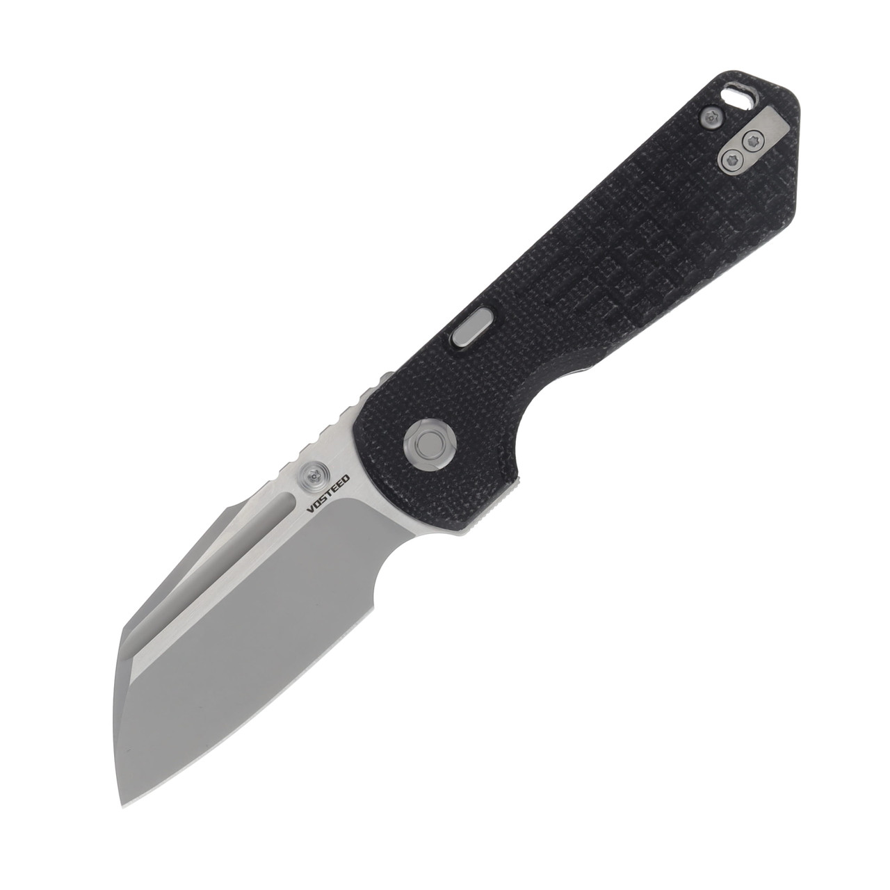 Vosteed Hedgehog Top Linerlock Black Micarta A1303