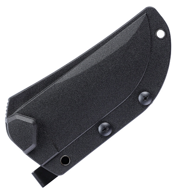 Columbia River Burrower Fixed Knife Black Micarta Handle SW D2