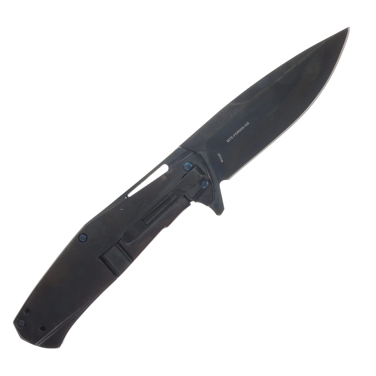 MTech Evolution Framelock/All Black MCMTEFDR005GS - Smoky Mountain
