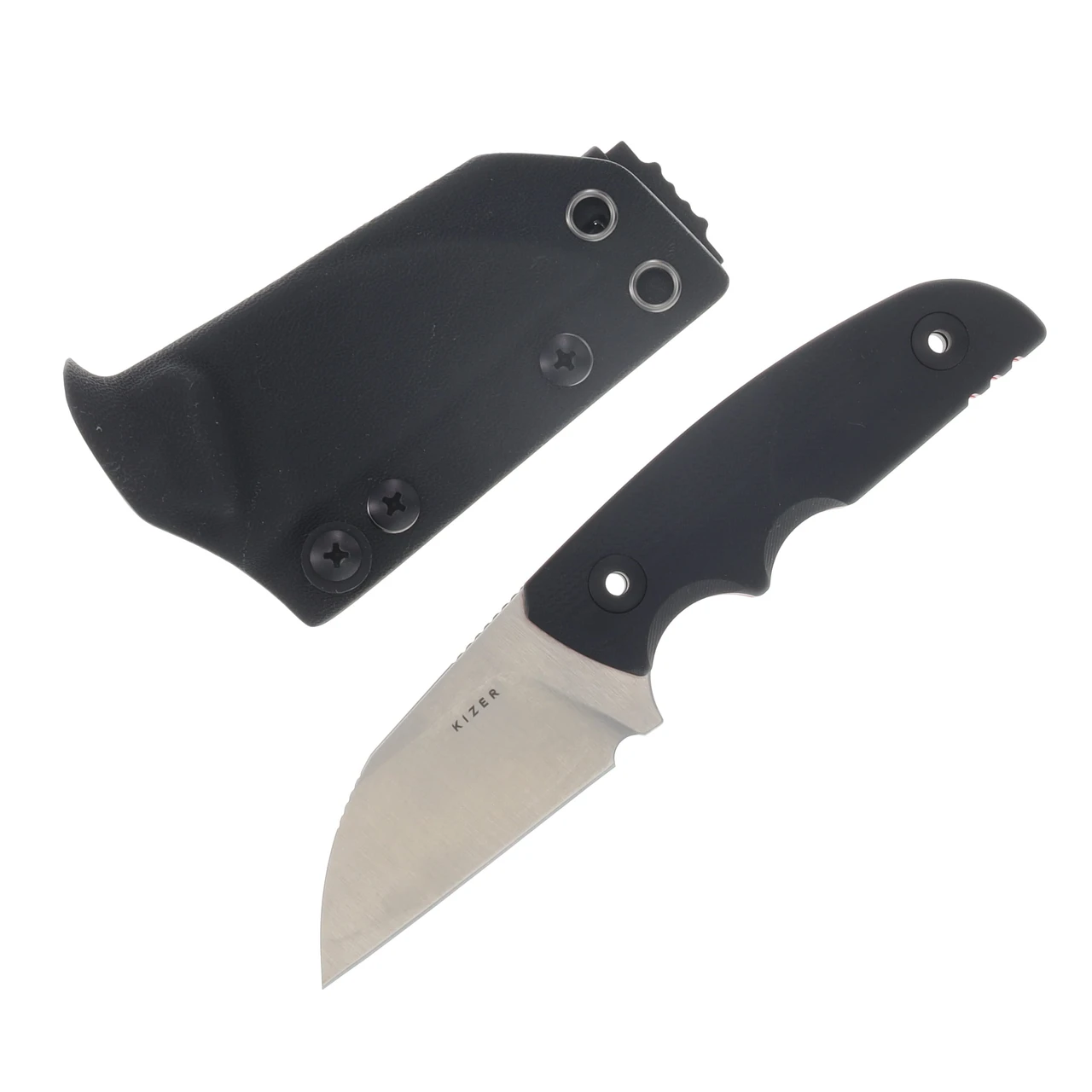Kizer Snick Fixed Knife Black G-10 Handle Satin AEB-L Blade 1085A1
