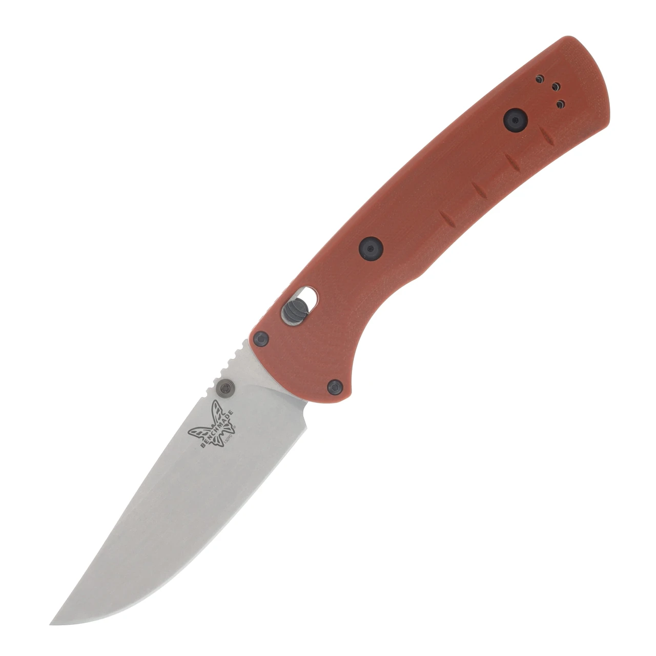 Benchmade SlipRidge Folding Knife Magnacut/Rust Orange G-10 BM15090-01