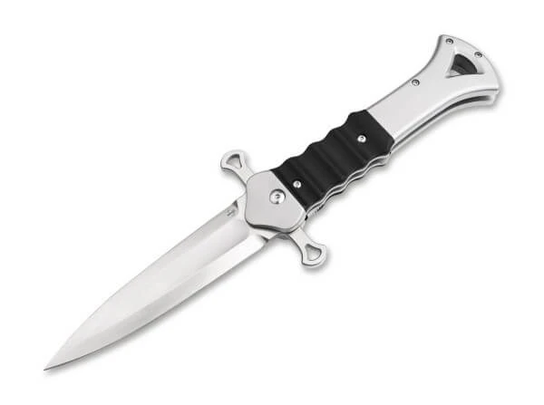 Boker Plus Inarsil Folding Knife Black G-10 and Stainless Steel Handle D2 Blade BK01BP0061
