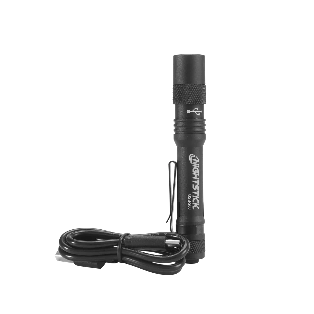 Nightstick USB-C Rechargeable Penlight 300 Lumen USB-200
