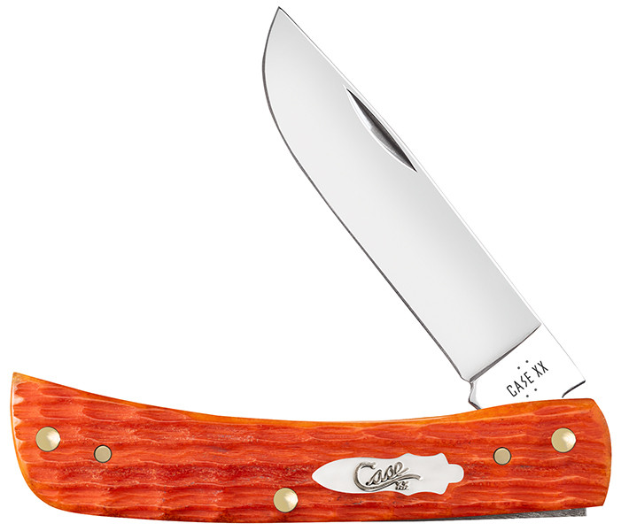 Case XX Tequila Sunrise Crandall Jigged Bone Sod Buster Jr