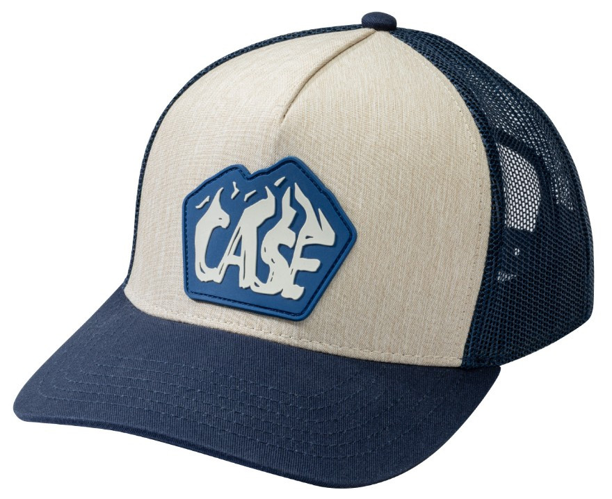 Case Blue & Tan Cap - Silicone Patch CA41258