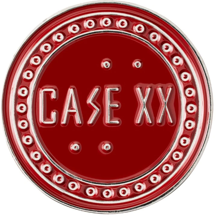 Case 2026 Challenge Coin-Red